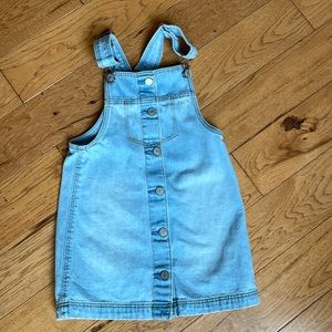 Gap 4T denim dress like new